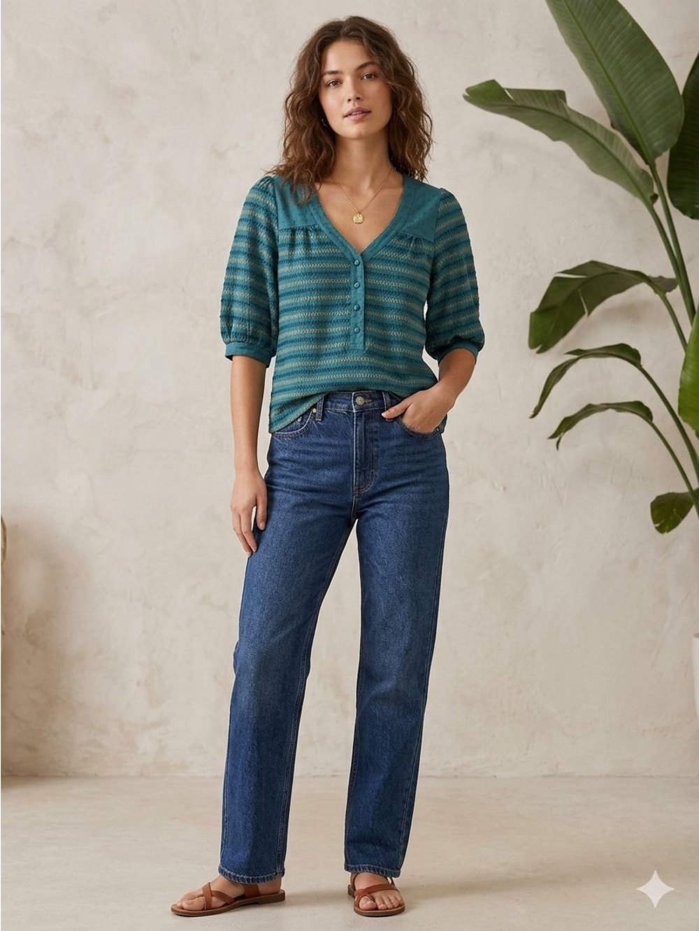Kimchi Blue Embroidered Top